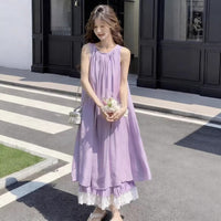 French-style Chic Sleeveless Dress For Women