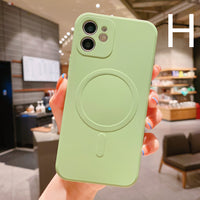 Compatible With Liquid Silicone Magnetic Suction Case Cover