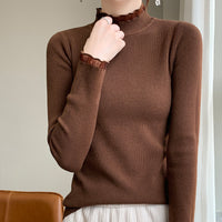 Women's Half Turtleneck Sweater Inner Wear Sweater