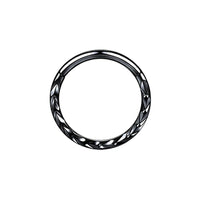Popular Trendy Inlaid Zirconium Stainless Steel Piercing Nose Ring