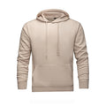 Solid Color Hooded Long Sleeve Sweatshirtsimple Everyday And Versatile