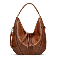 New Trend Retro Large Capacity Tote Shoulder Bag Tassel Hollow One-shoulder Casual Bag Women's Big Bag Casual Bag