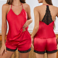 Sexy Lace Lingerie Set Camisole And Shorts For Loungewear