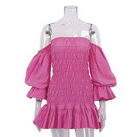 Women's Off Shoulder Tube Dress