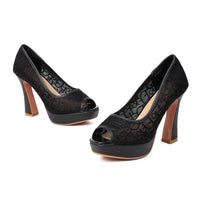Arrival Womens Foreign Trade EuropeanAmerican Style Shallow-toe Peep-Toe High Heels