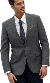 Retro Mens Jacket Slim-Fit Sporty Business Suit Casual Outerwear