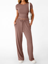 New Casual Slimming Y2K Two-Piece Set For Women