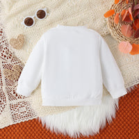 Children's Clothing Girls' Parent-child Long-sleeved Pullover Casual Sweatshirt