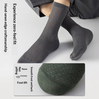 Breathable Sweat-Absorbent Mens Business Stockings