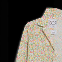 Floral Long-sleeve Loose-fit Printed Shirt Casual And Versatile