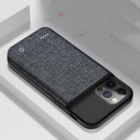 Oxford Cloth Wireless Power Bank Phone Case