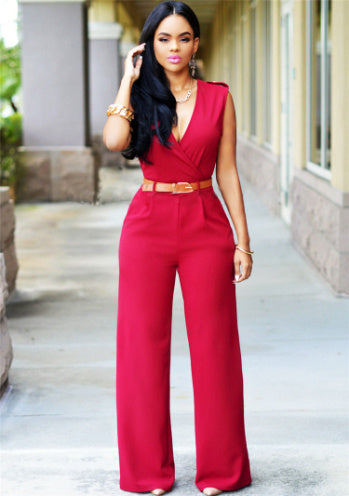 New Women Fashion Jumpsuits Siamese Pants