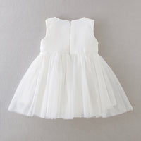 Simple All-match And Cute Girls' Baby Wedding Dress