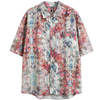Full Printed Shirt Summer Punk