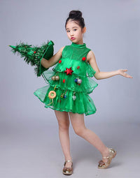 Children's Christmas Tree Program Performance Costume