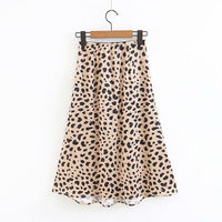 Womens Leopard Print Skirt