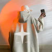 American Retro Deerskin Velvet Sweater For Men