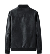Men's Spring And Autumn Leather Jacket