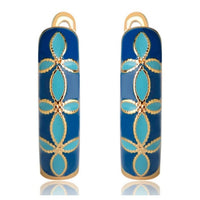 Fashionable Flower-patterned Earrings For Women