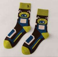 12Constellations Embroidered Socks Autumn And Winter