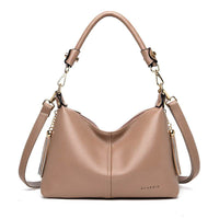 Soft Leather Mother Bag All-match One-shoulder Fashion Trendy Handbag