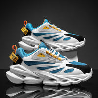 Leisure Sports Mesh Breathable Thick Sole Height Increasing Men's Shoes