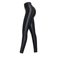 High Waist Women's Outer Wear High Elastic Cropped Leggings Yoga Exercise