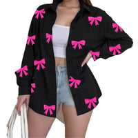 Fashionable High-end Loose Printed Shirt