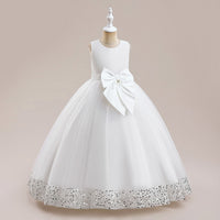 New Sequins Children's Mesh Dress