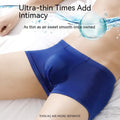 Men's Ice Silk Panties Shorts Solid Color Boxers