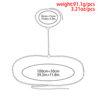 Jewelry Men's Body Chain Waist Chain One Design
