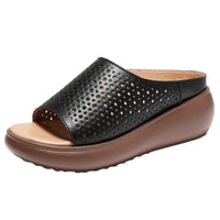 Peep Toe Open Toe Rocking Bottom Platform Heel Women's Shoes