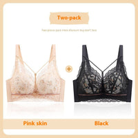 Large Push Up Adjustable Medium-weight Cup Wireless Underwear