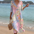 Women's Clothing Fashion Long Sleeve Dress