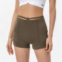 High Elasticity Skinny Slimming Sports Shorts