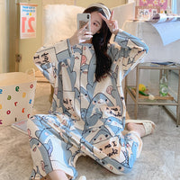 New Long-sleeved One-piece Pajamas For Women