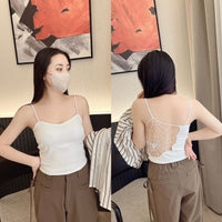 Spider Web Beauty Back Small With Braces And Breast Pad One-piece Vest