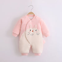 Autumn And Winter New 0-12 Months Cotton Bodysuit