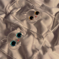 Compatible with Apple , Three-dimensional Cat Epoxy Protective Cover