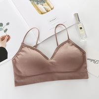 Little Bear Beauty Back Strap Wrapped Chest Tube Top Girl Without Steel