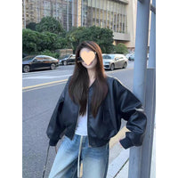 Leather Cool Wind Retro Loose Motorcycle Clothing