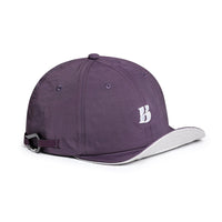 Color-block Quick-dry Embroidered Letter B Wide-brimmed Sun-protective Adjustable Trendy Casual Baseball Cap For Shopping And Daily Outings