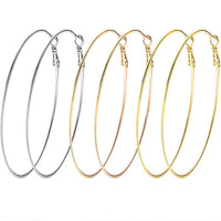 Fashionable Round Wire Mm Earrings