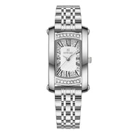 Affordable Luxury Fashion Waterproof Women's Square Quartz Wrist Watch