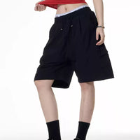 Summer New Loose Slimming Bermuda Shorts