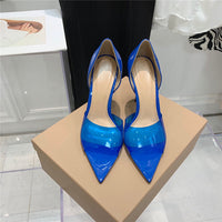 Pointed Peep Toe Sexy Fashion Stiletto Heel High Heels
