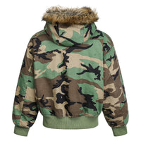 Hooded Cotton-padded Coats For Men And Women Retro-style  Couples Warm Wear