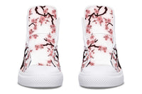 Printed Couple High Top Canvas Shoes