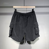 Fashion Three-dimensional Large Workwear With Pocket Shorts