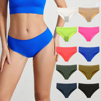 Belly Contracting Thread Women's Underwear Solid Color